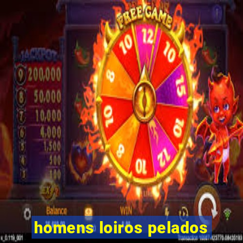 homens loiros pelados